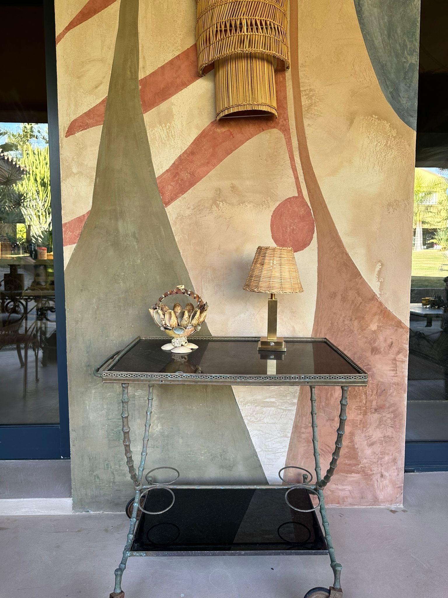 Philia Tablelamp Rattan