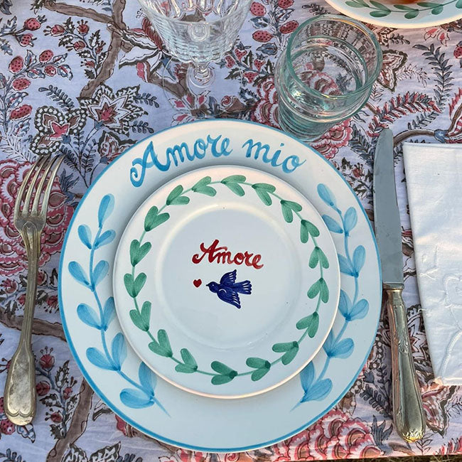 Lorafolk Plate 20cm Amore Mio