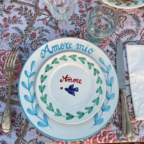 Lorafolk Plate 20cm Amore Mio
