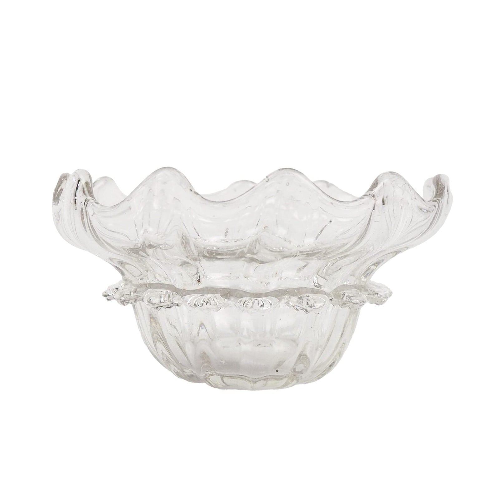 Vintage Hand Blown Glass Dish