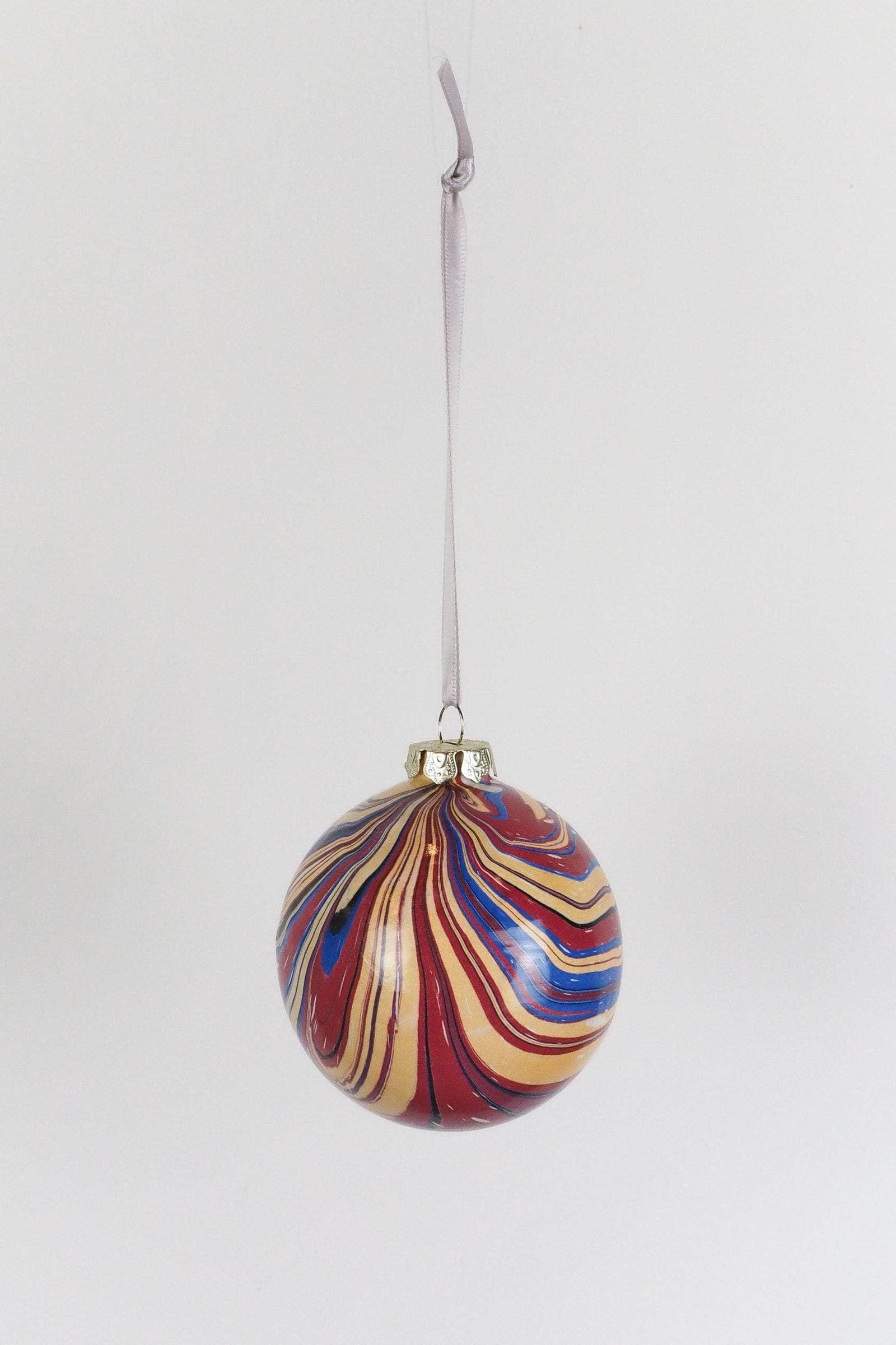 Large Kilim Marbled Bauble