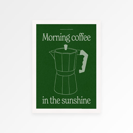 Morning Coffee Print