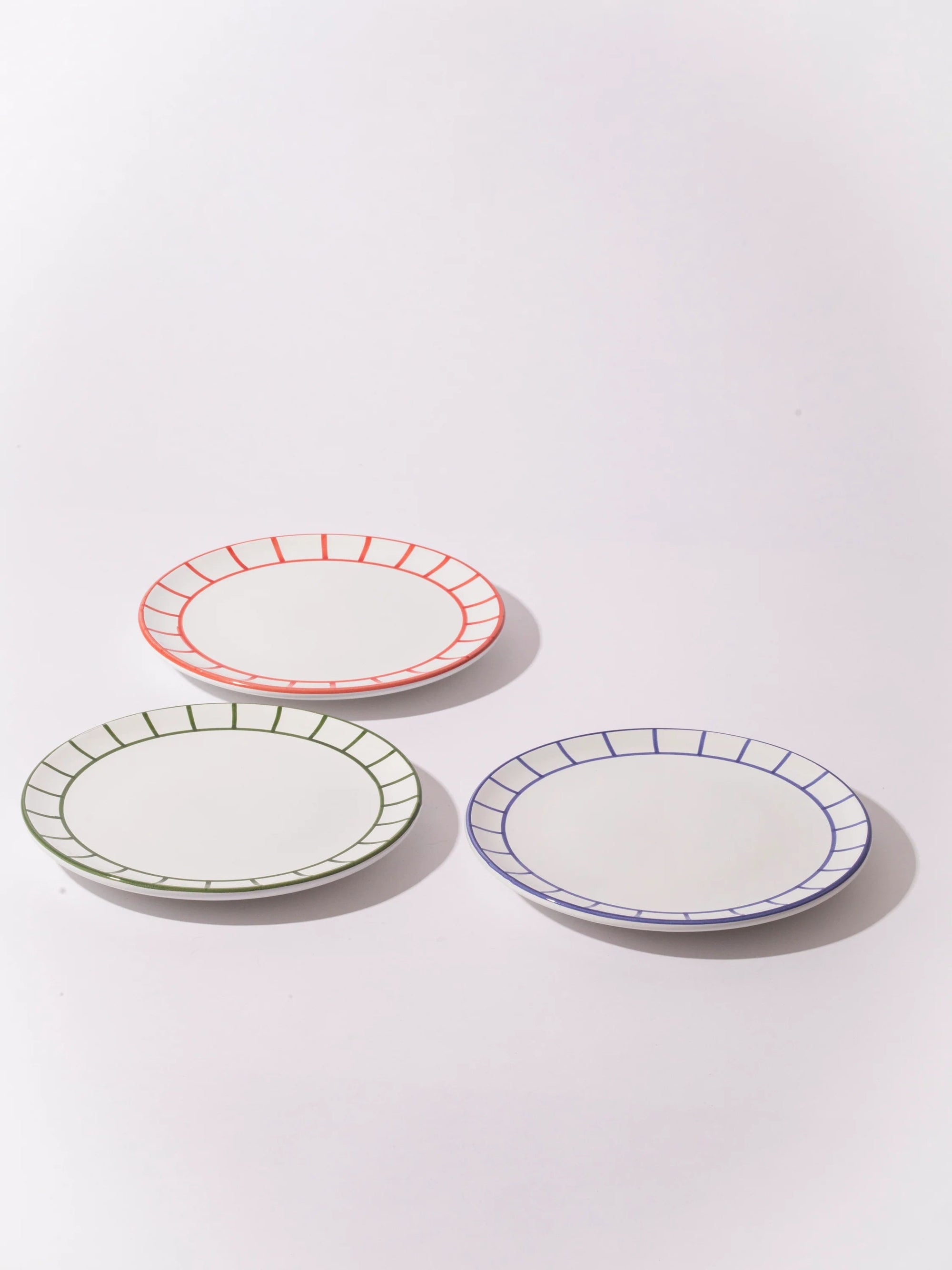 Lunch Plate - Lobster Red Fence