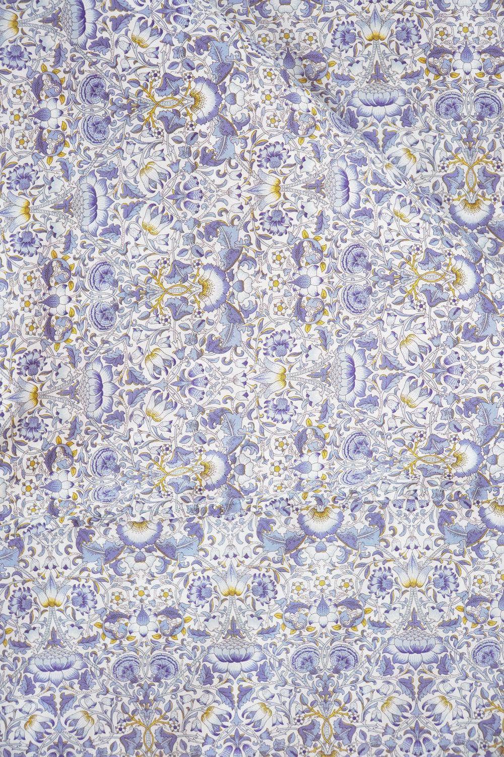Bedding Made With Liberty Fabric Lodden China Blue