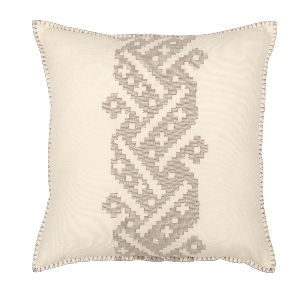 Extra Weft Woven Interior Pillow Cover – 20x20 in