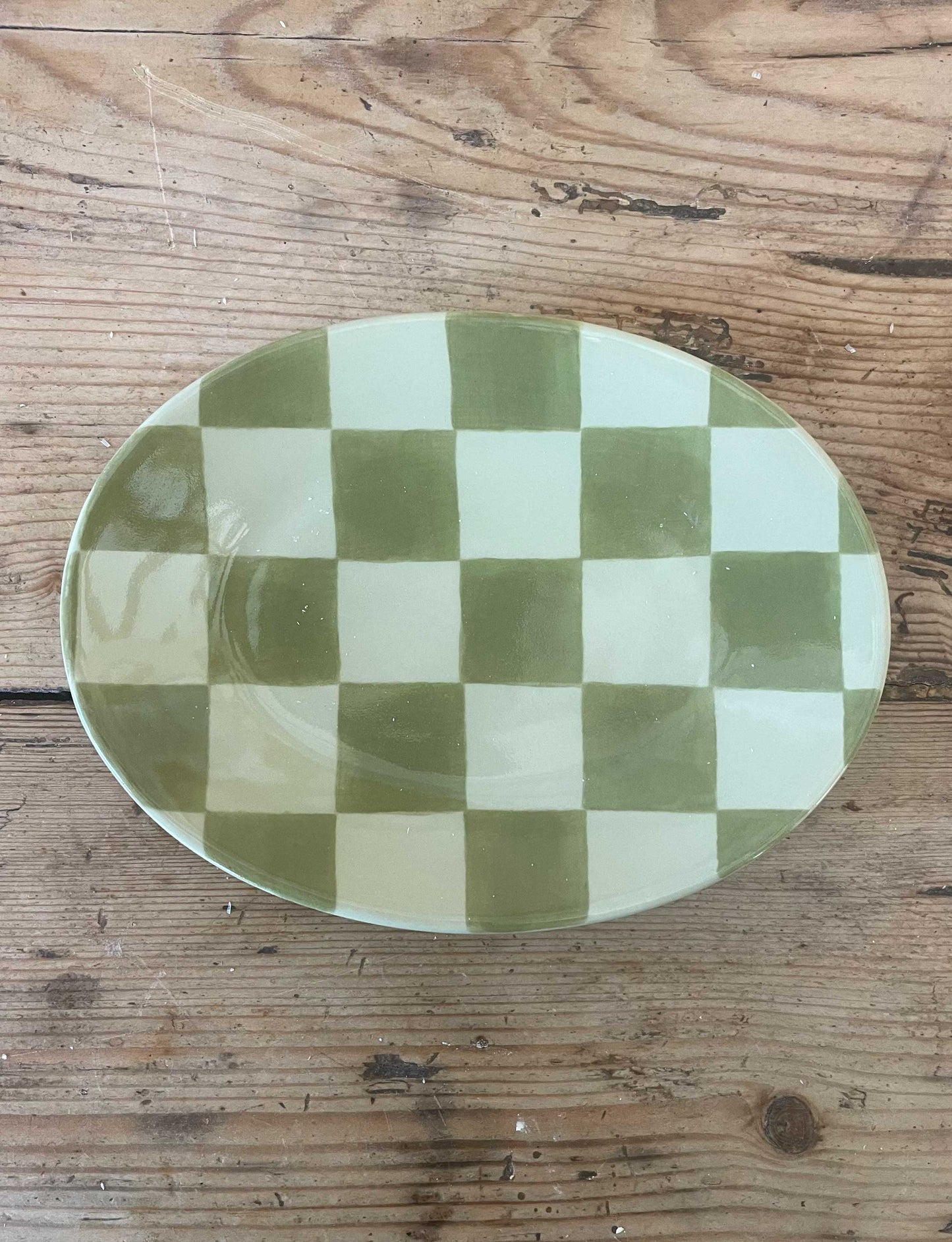 Checkmate Soap Dish, Green