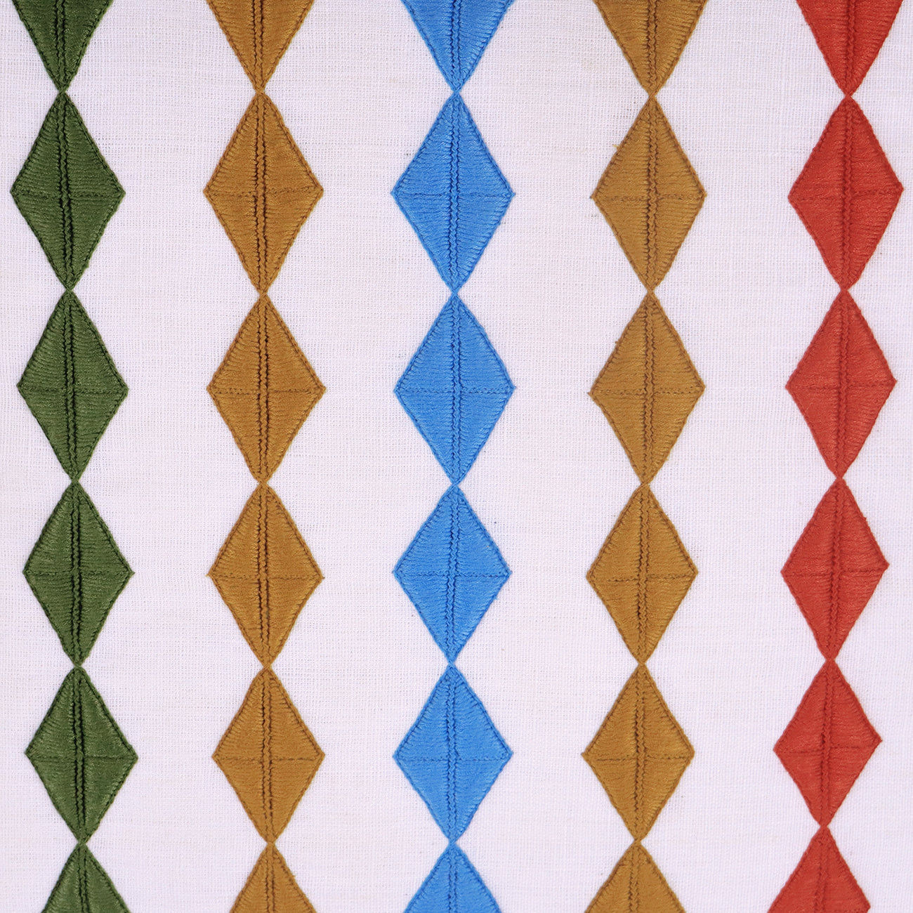 Diamonds Cushion Cover - Brown