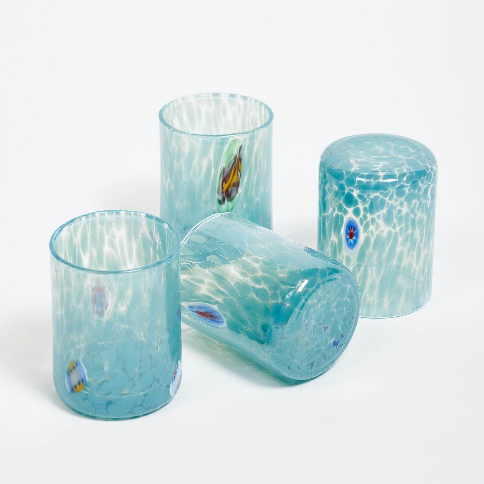 Murano Shot Glass - Powder Blue
