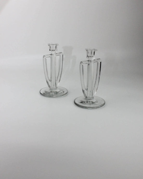 Crystal Candleholders