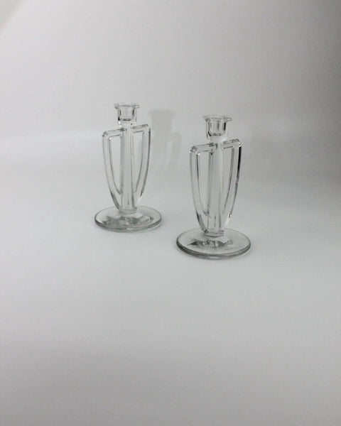 Crystal Candleholders
