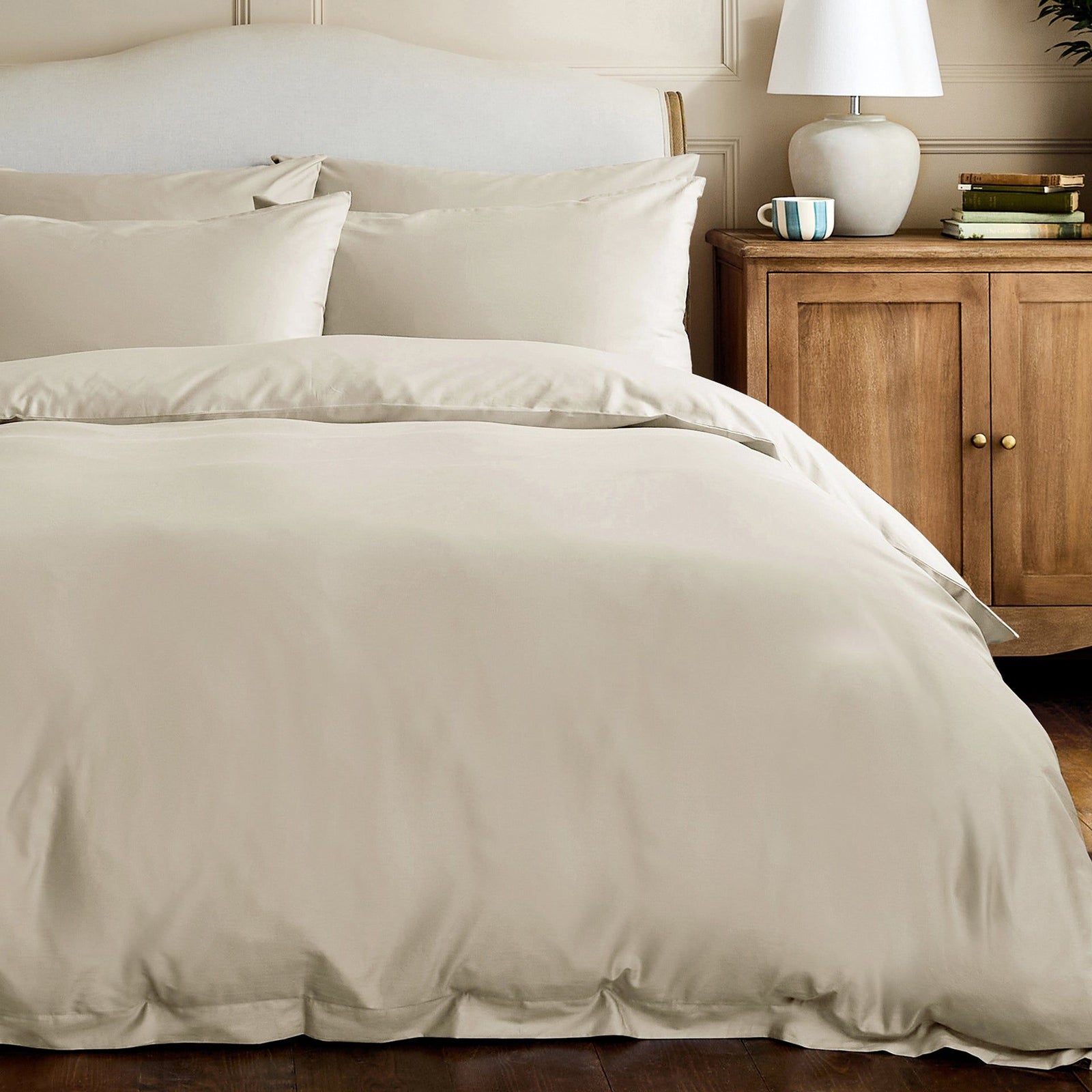 Luxury Organic Cotton Almond Original Bedding Set