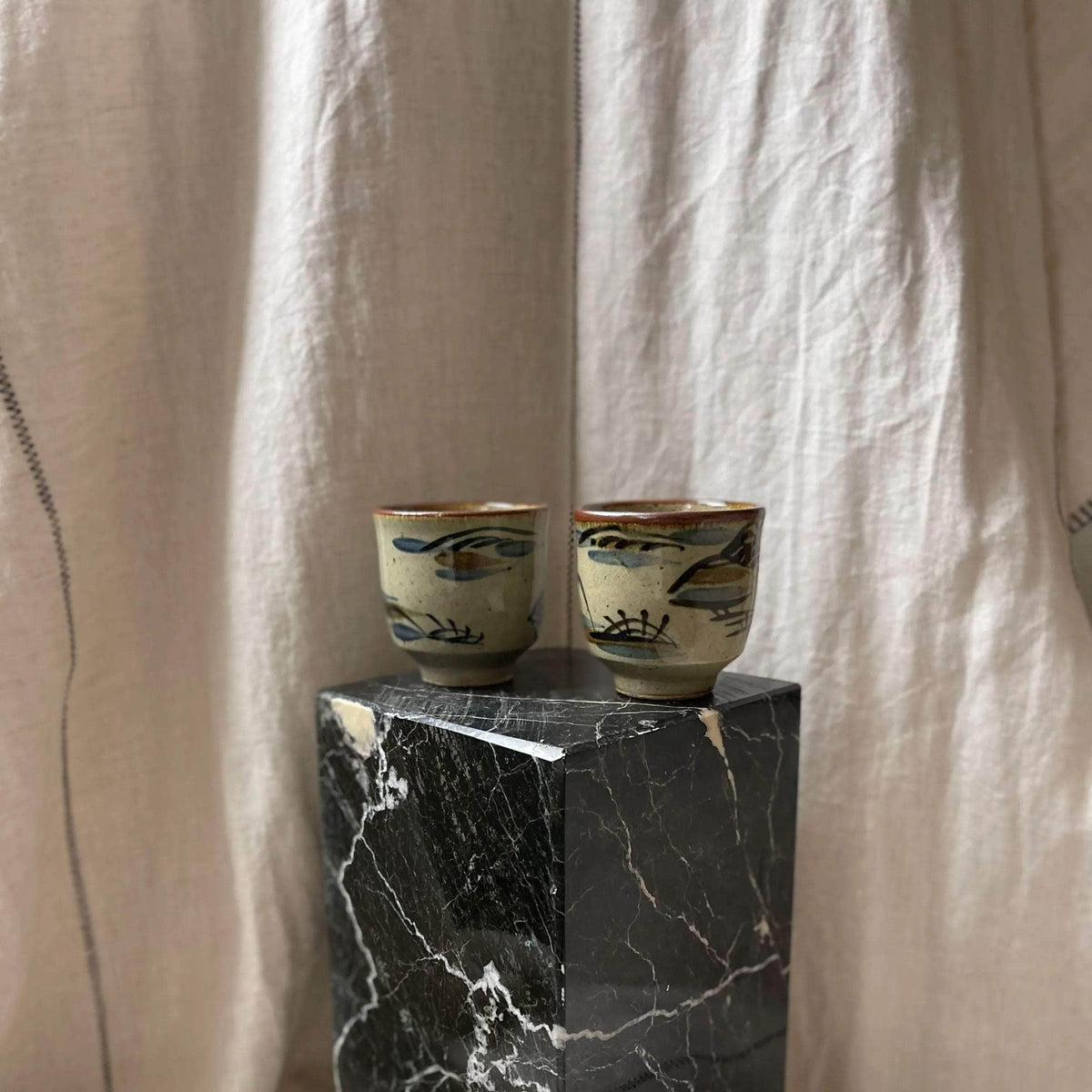 A Big Pair of Japanese Sake Cups