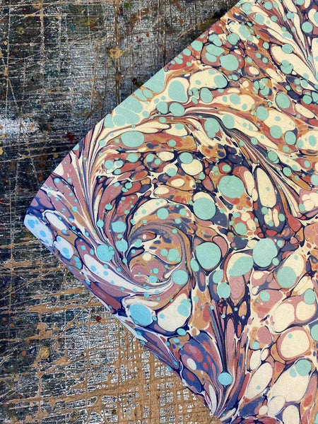 Marbled Wallpaper - 'Aurora' Colour: Opal - Non-Woven