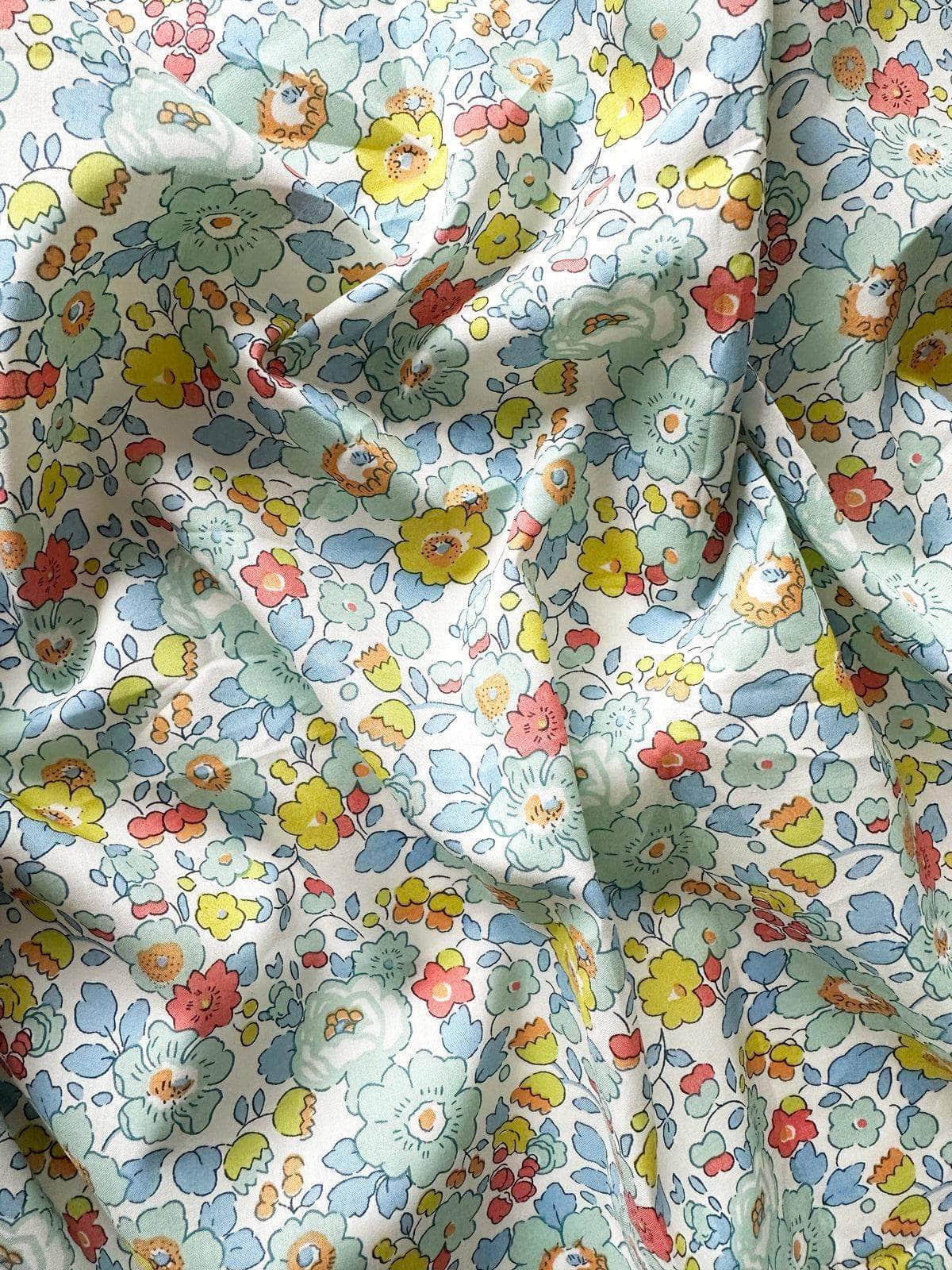 Fitted Sheet Made With Liberty Fabric Betsy Sage