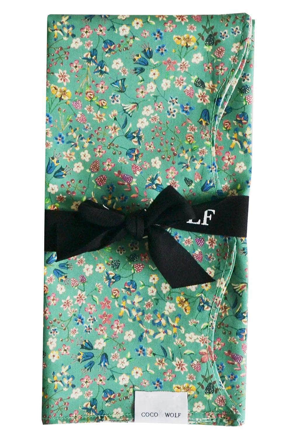 Reversible Wavy Napkin Set Made With Liberty Fabric Donna Leigh & Rachel