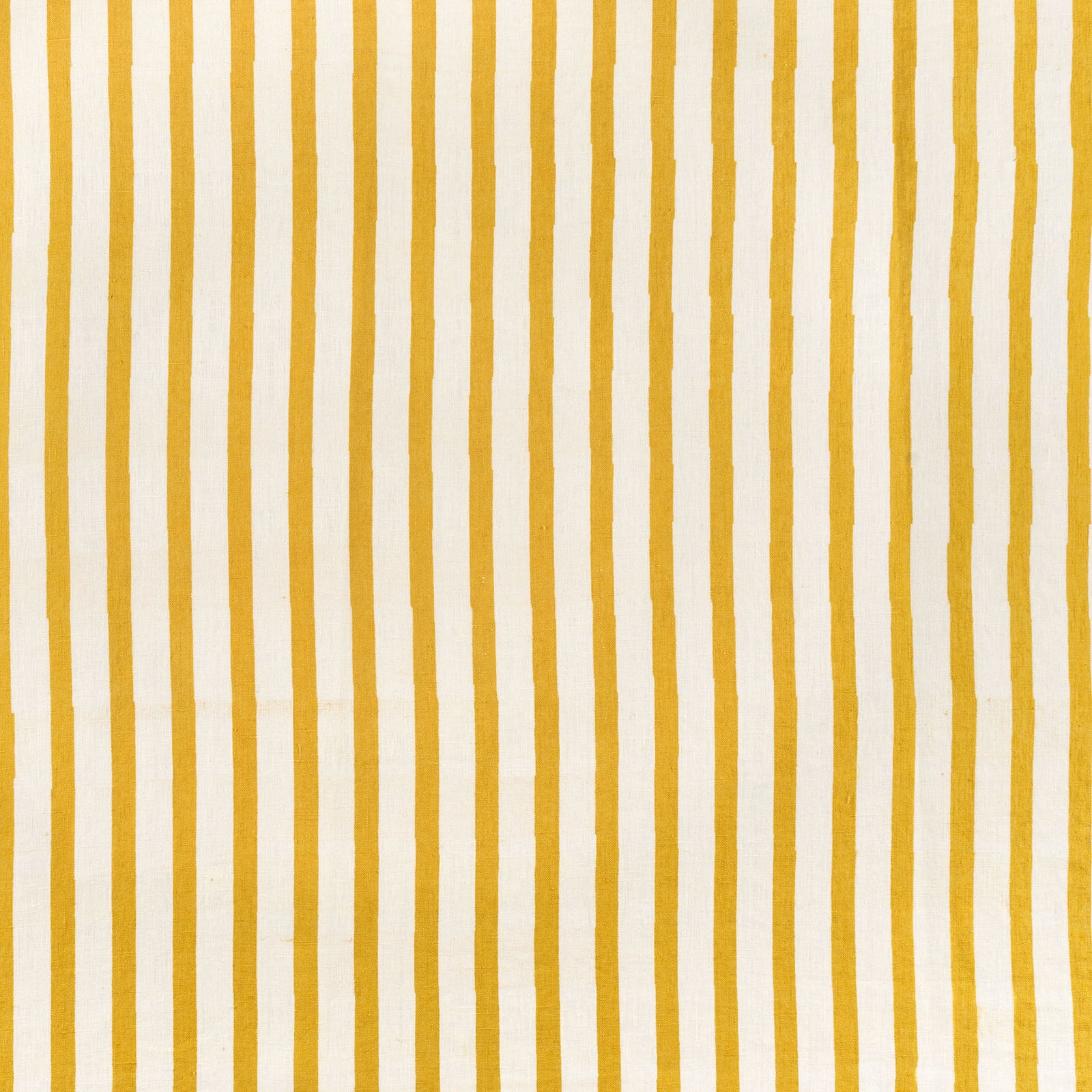 Lino Stripe Fabric (Yellow)