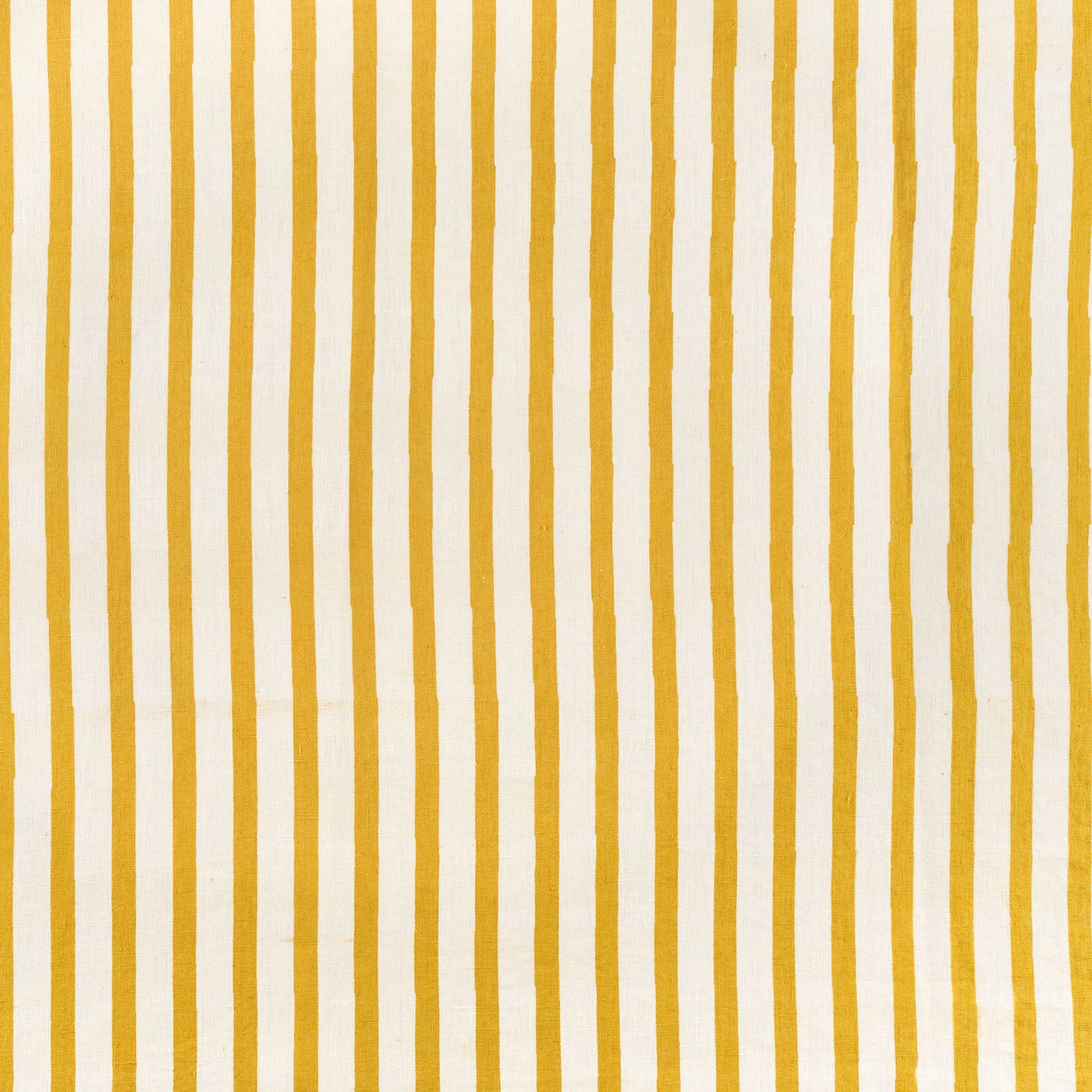 Lino Stripe Fabric (Yellow)