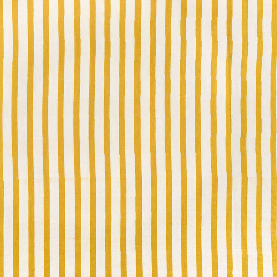 Lino Stripe Fabric (Yellow)