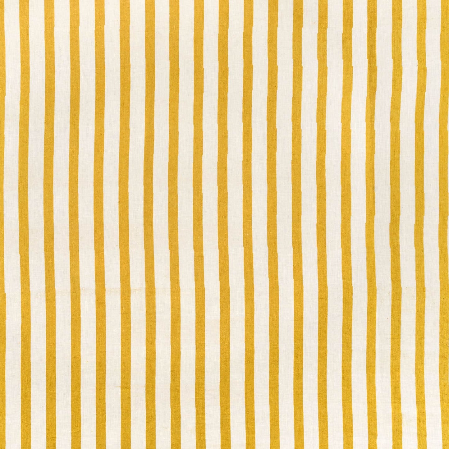 Lino Stripe Fabric (Yellow)
