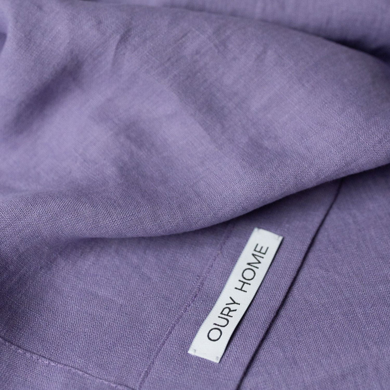 Violet Linen Tablecloth