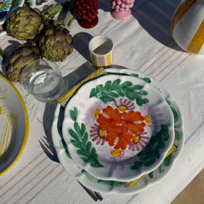 Campo Plate, Orange - 20cm