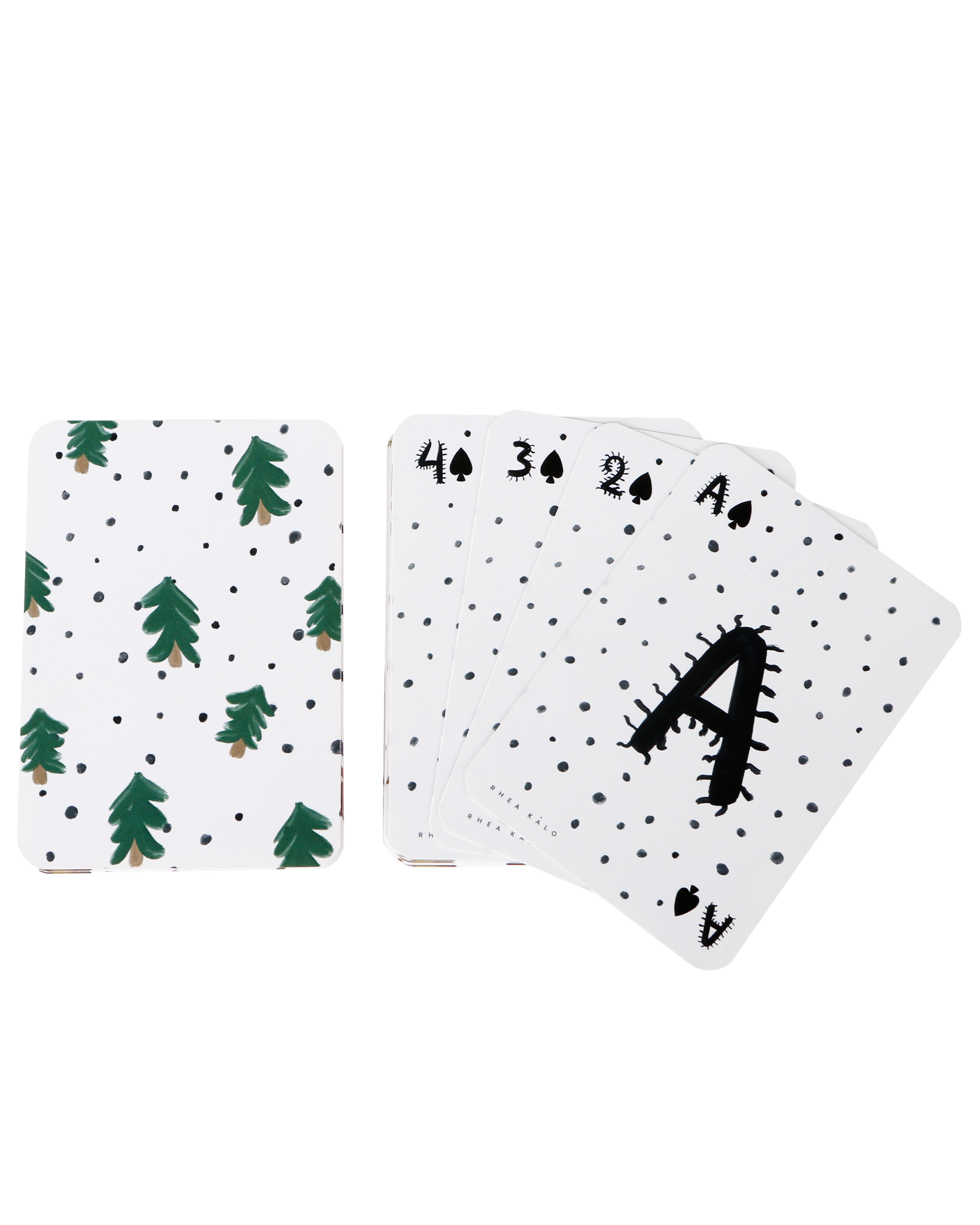Forest & Bubbles Playing Cards Set