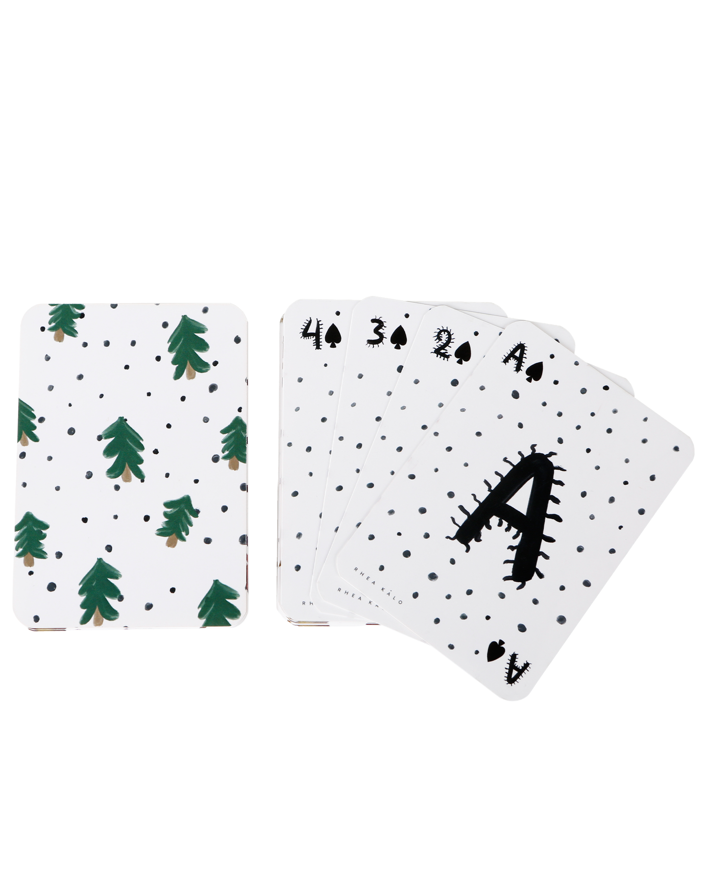Forest & Bubbles Playing Cards Set