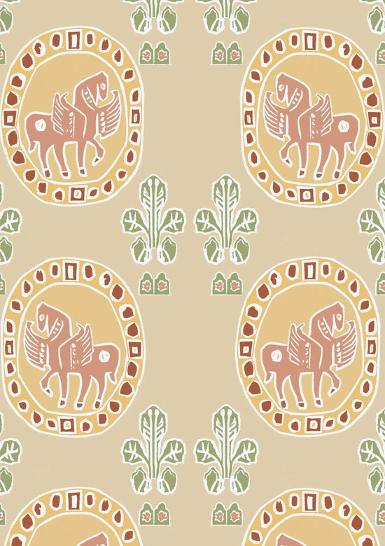 Flying Horse of Silk Road Wallpaper - Spice