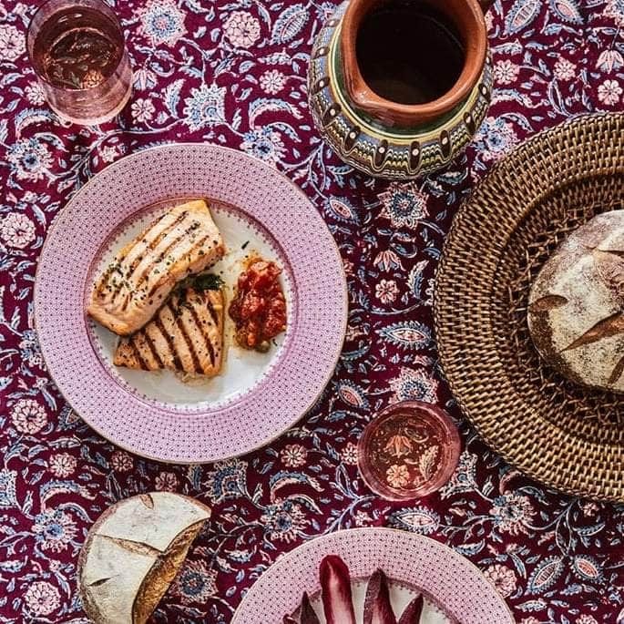 Violet Dew Drop Tumblers - Set Of 4