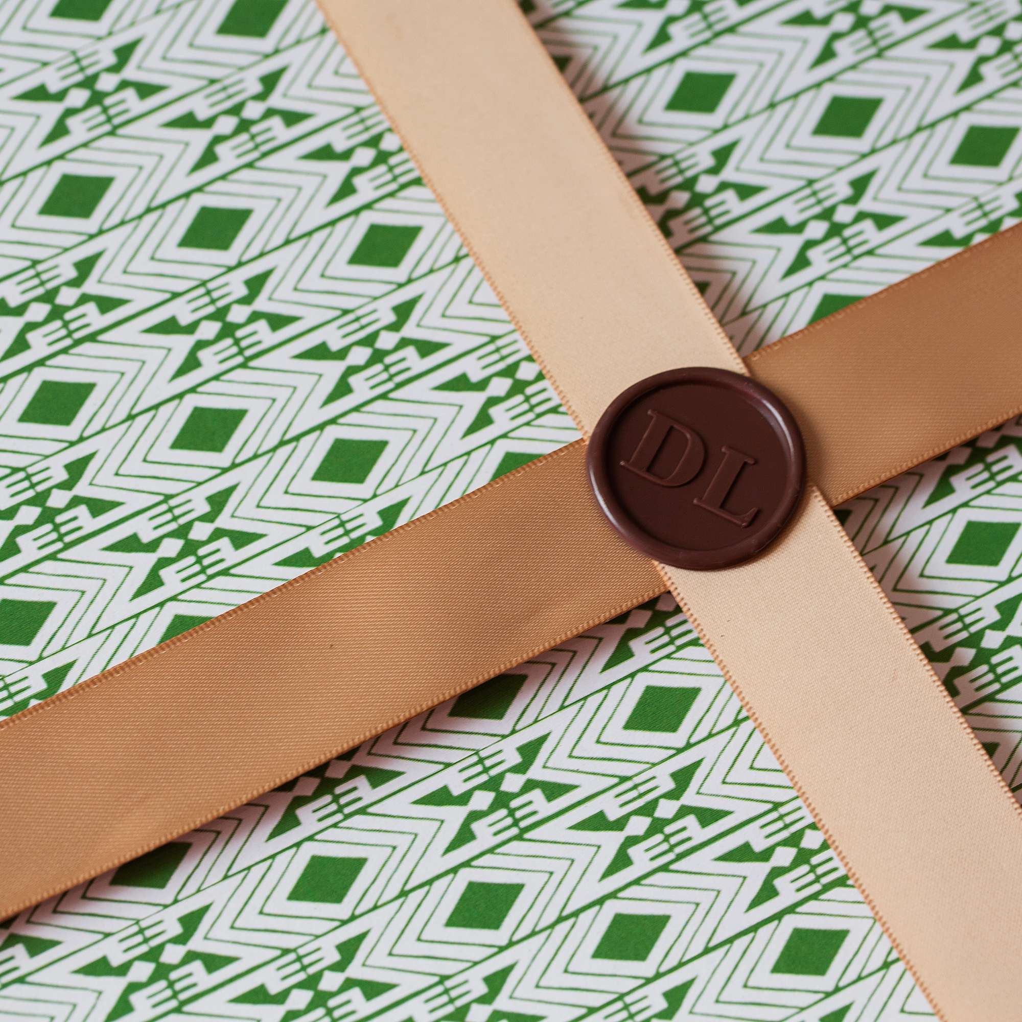 Tijan Nori Green Tissue Box Cover