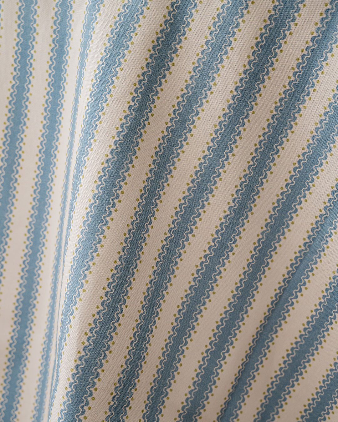 Atlântica Blue Printed Tablecloth in 100% Cotton