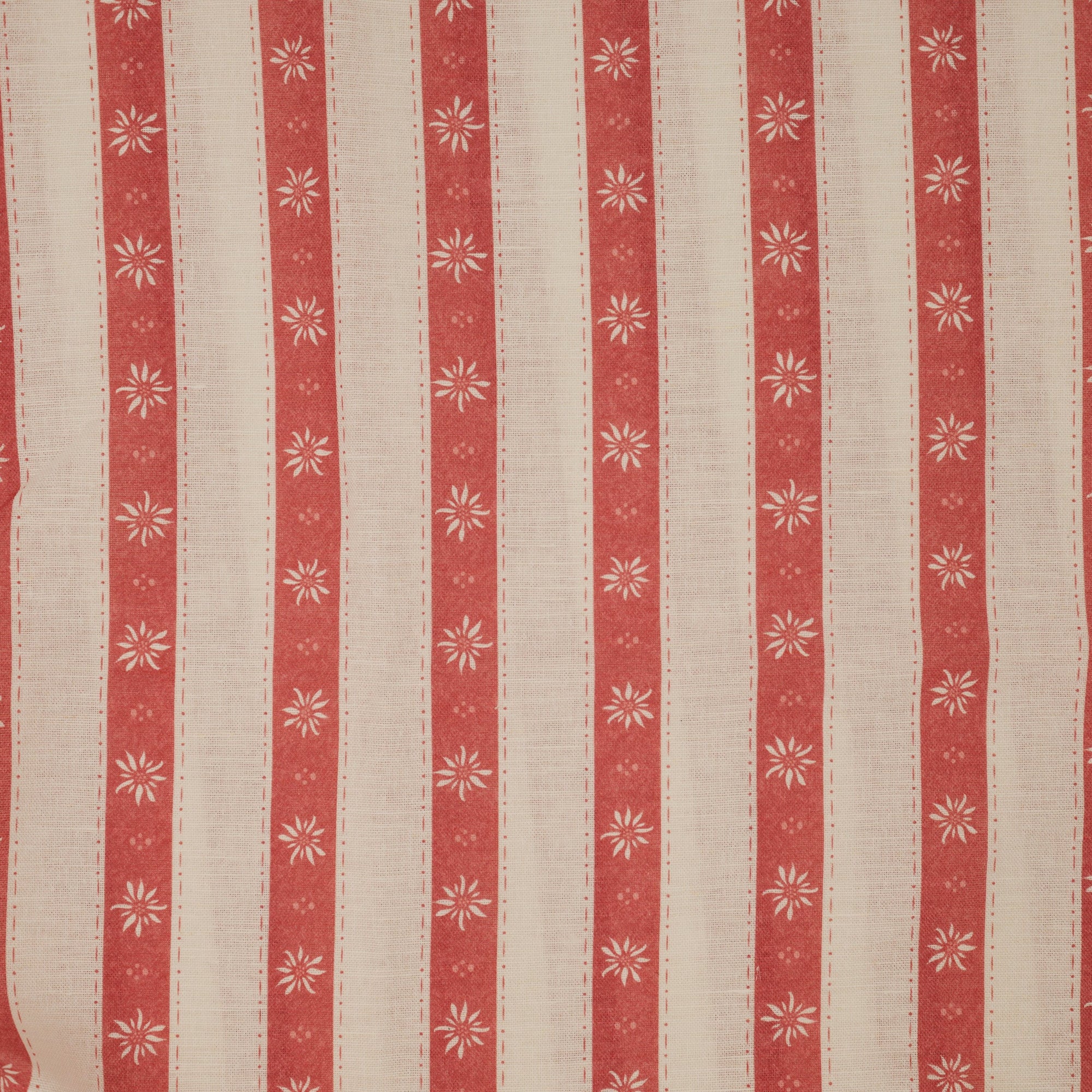 Edelweiss Stripe - Raspberry Red