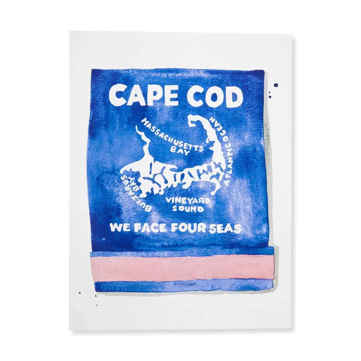 Cape Cod Matchbook Print