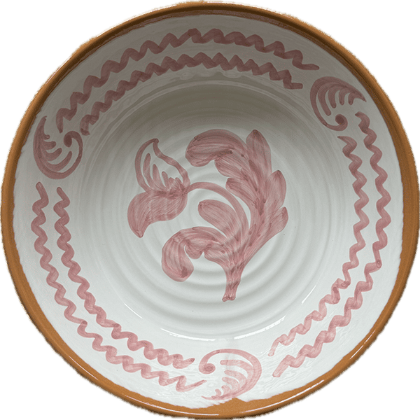 Pink Antica Serving Bowl - 30 cm