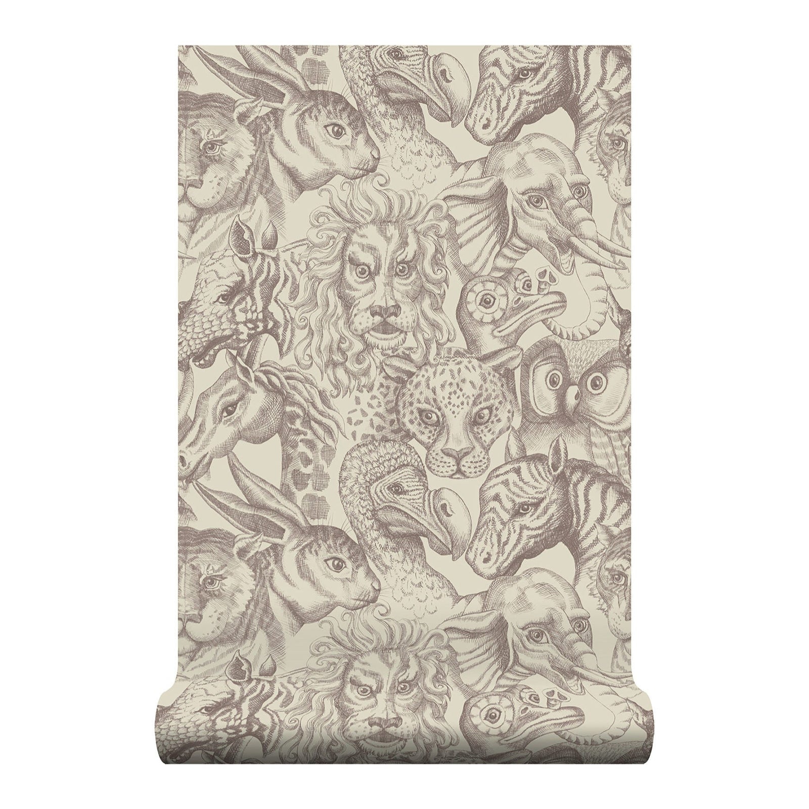 Rara Off White Wallpaper