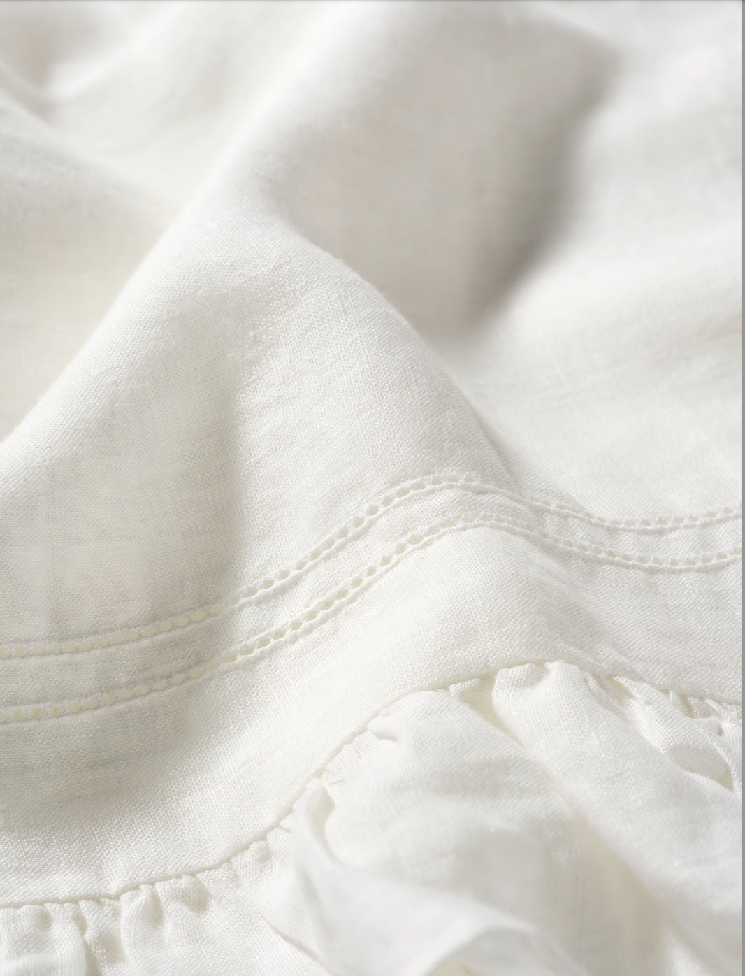 Ruffle Child's Size Duvet Cover and Pillowcase Set