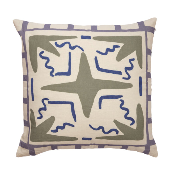 Verde Tile Cushion Cover