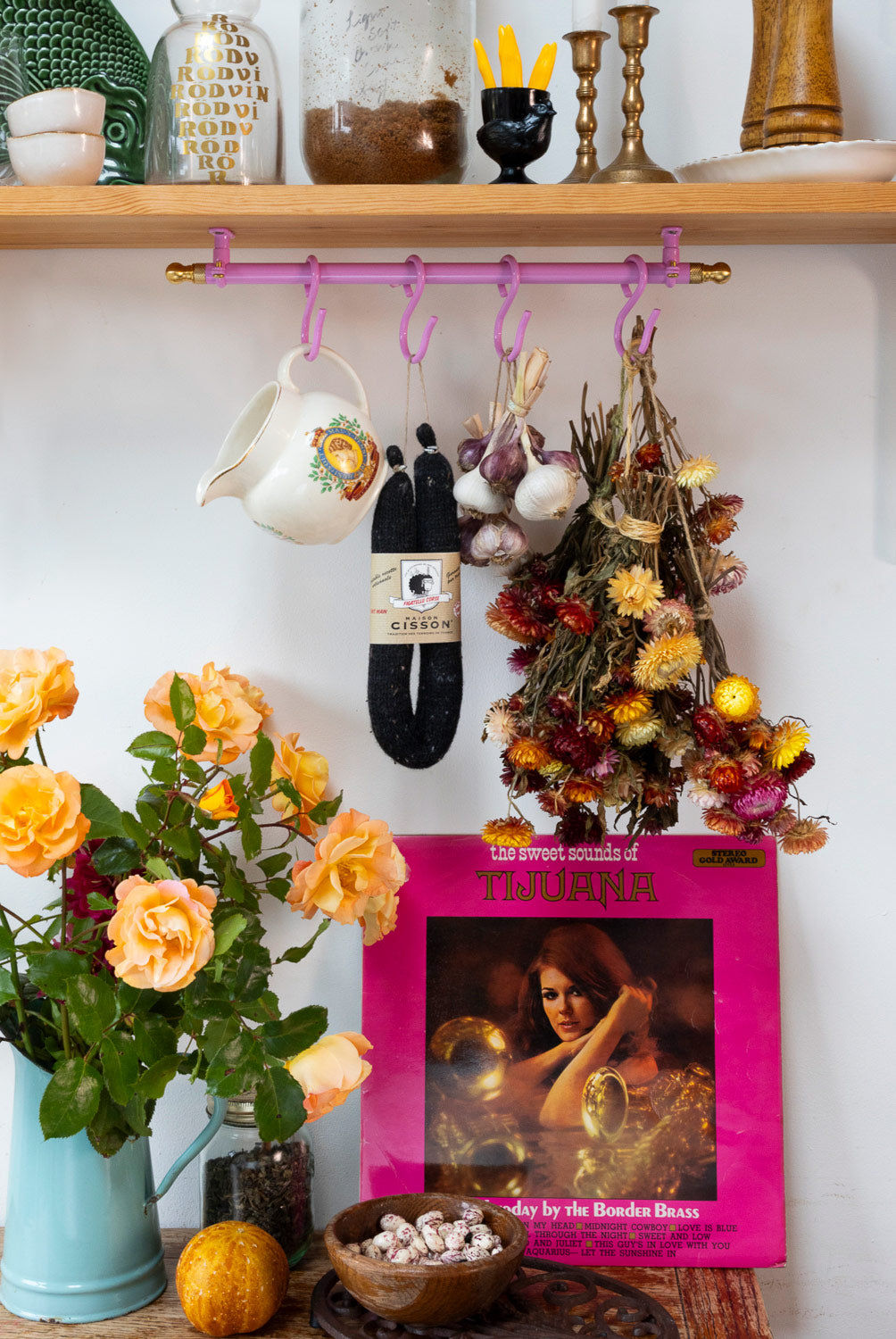 The 40cm Pink Hanging Rail