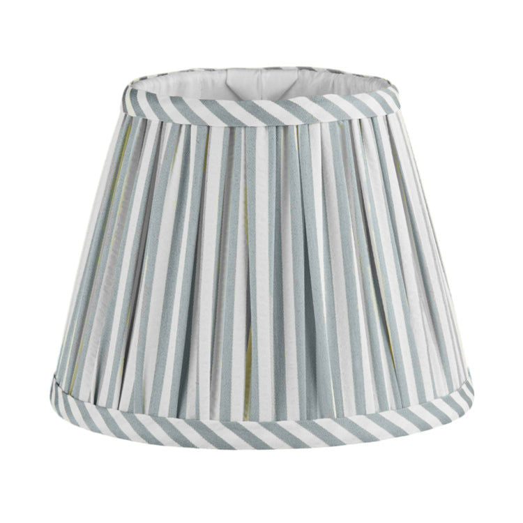 Chambray Striped Lampshade - 16cm