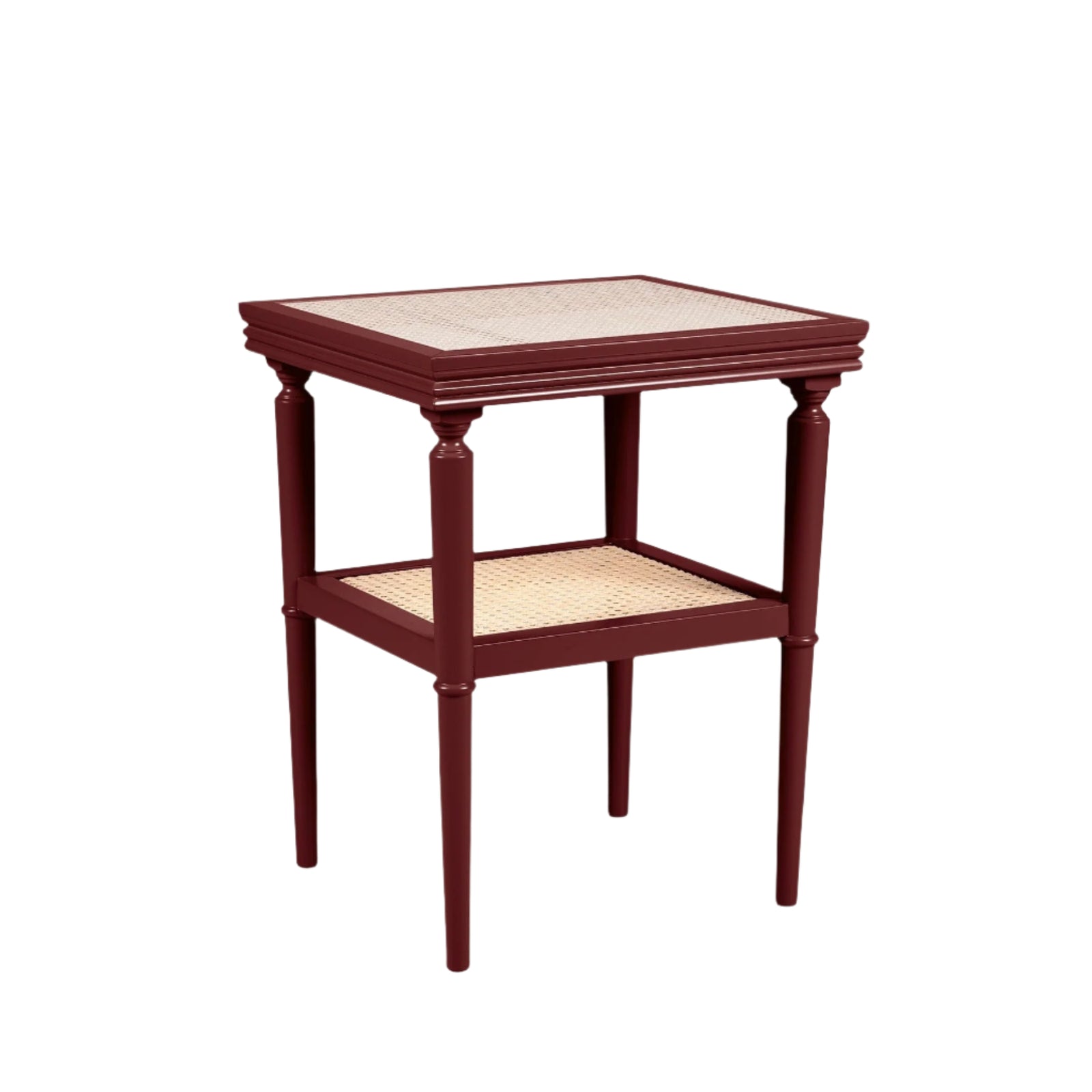 Ilaria Side Table, Pomegranate