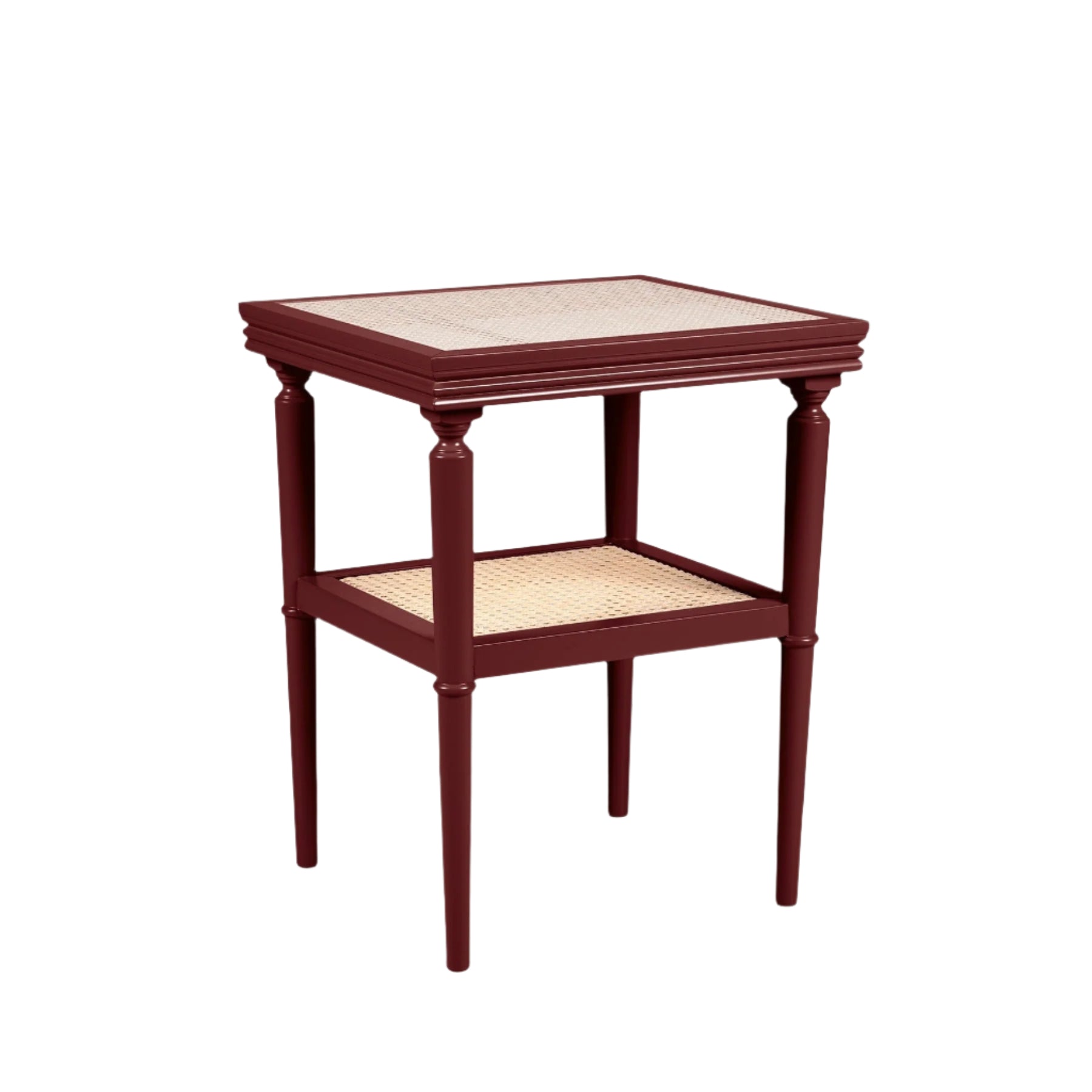 Ilaria Side Table, Pomegranate