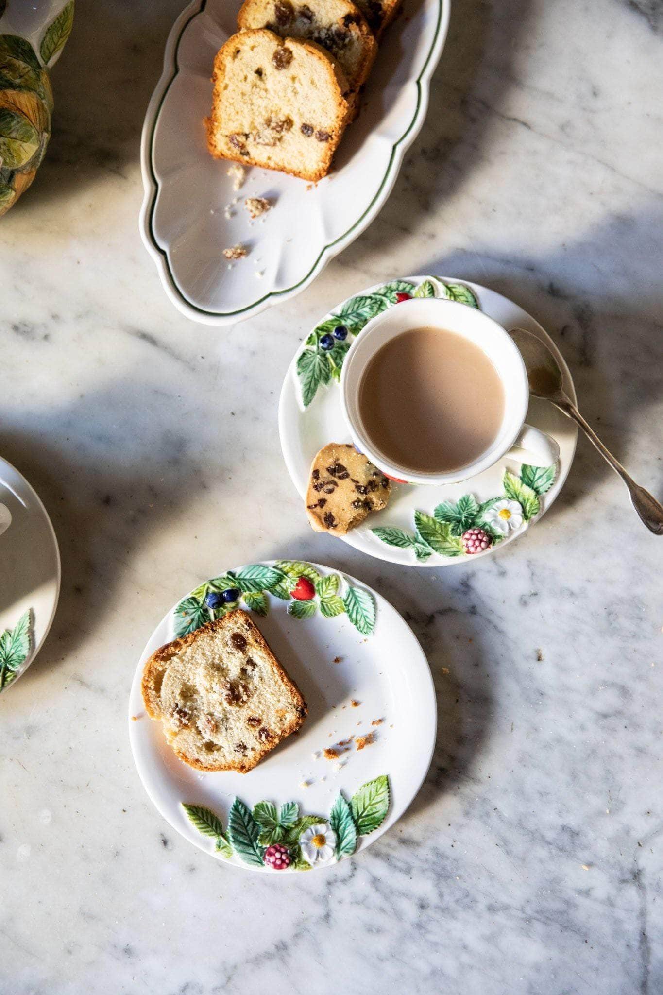 Frutti Di Bosco Cake Plate, Set Of 4