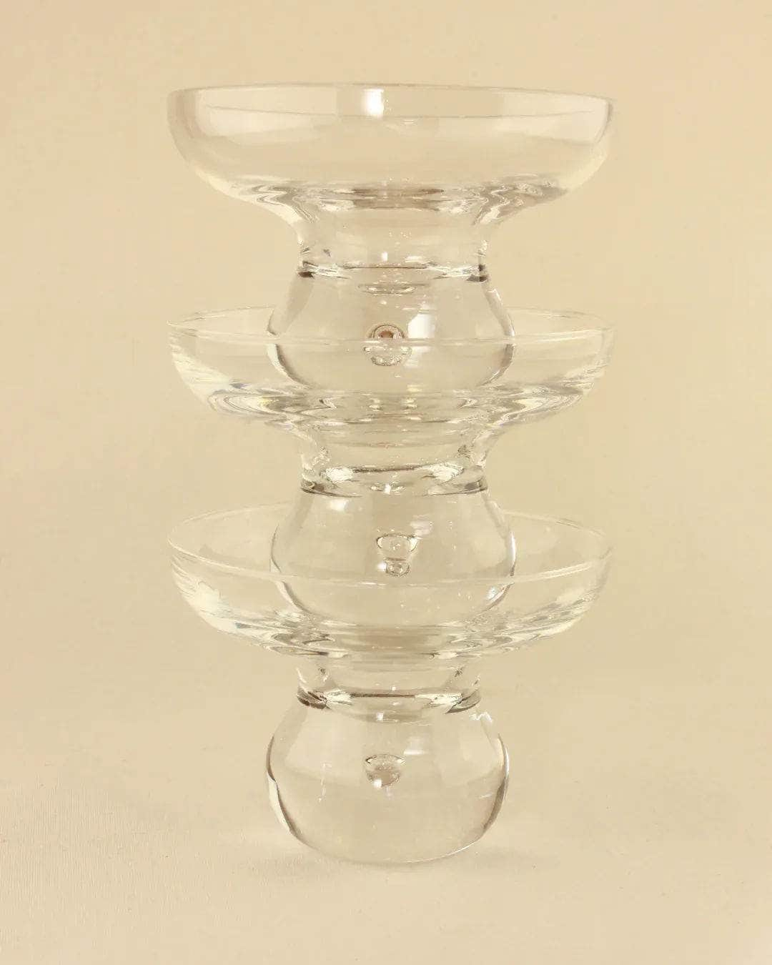 Vintage Italian Glass Dessert Bowl