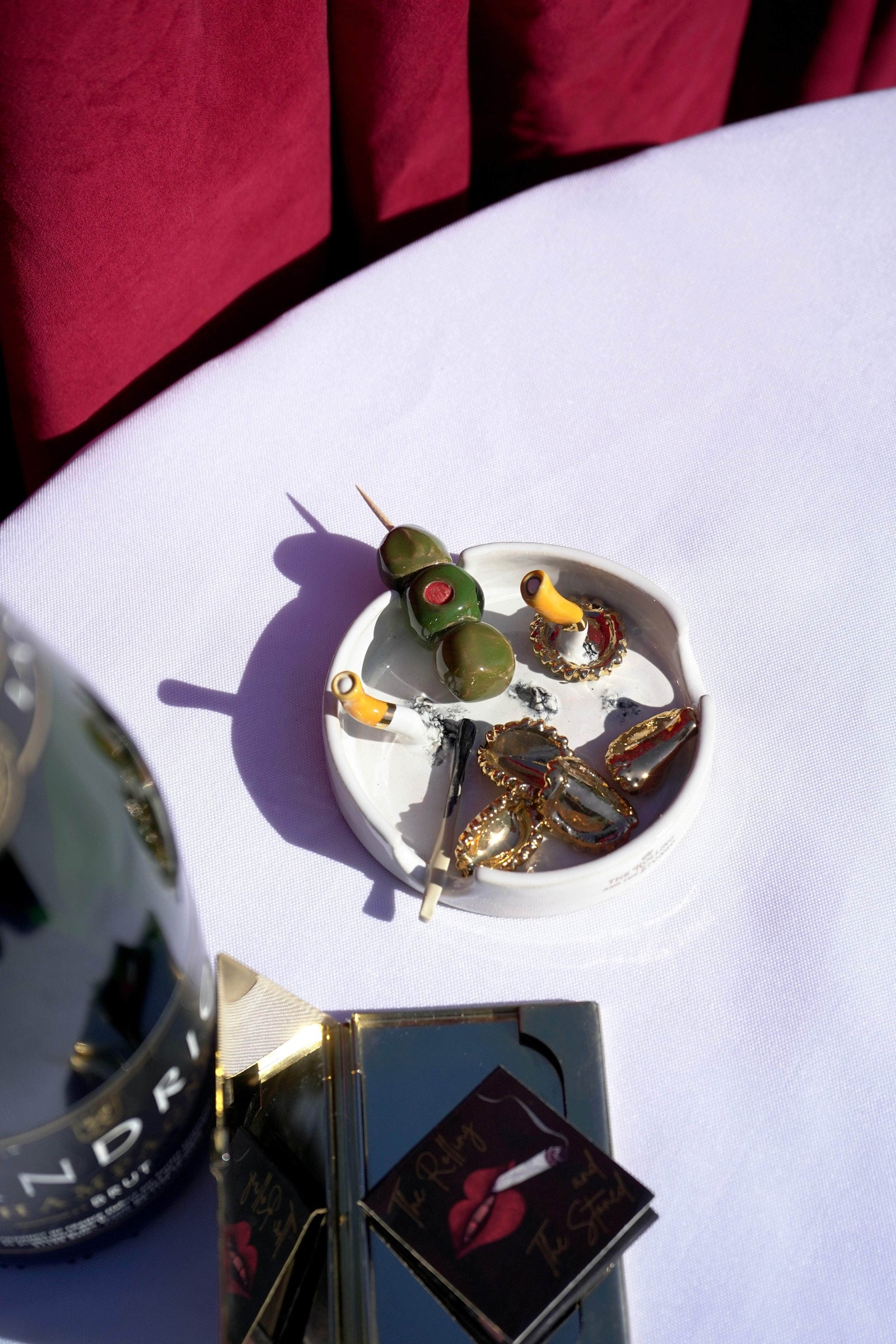 Triple Olive & Beers Ashtray