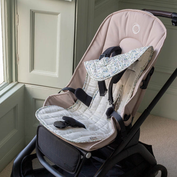 Pram Liner - Riverbank / Nettle Scatter