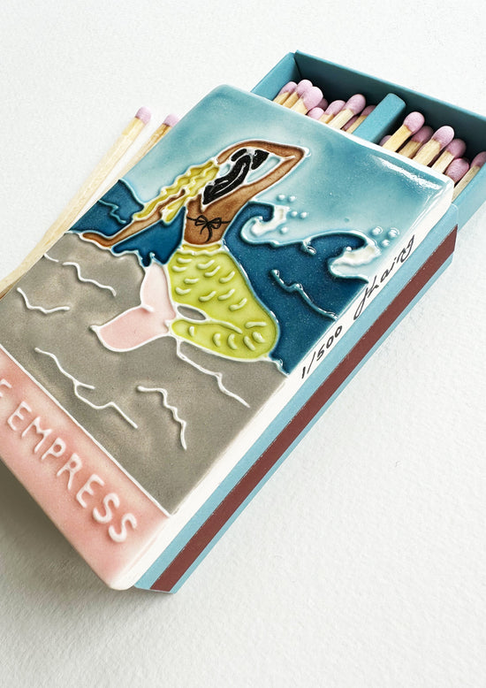 The Empress Ceramic Matchbox