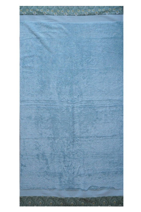 Border Edge Towel made with Liberty Fabric QUEEN HERA