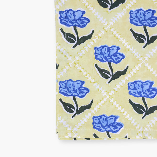 Noor Table Napkin Set of 2 - Butter Yellow