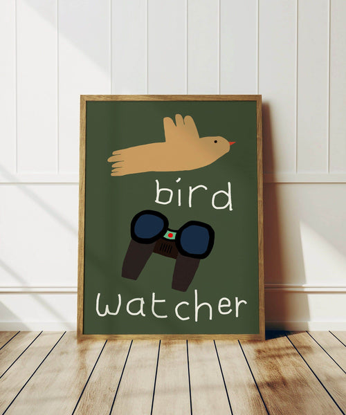 Bird Watcher Print
