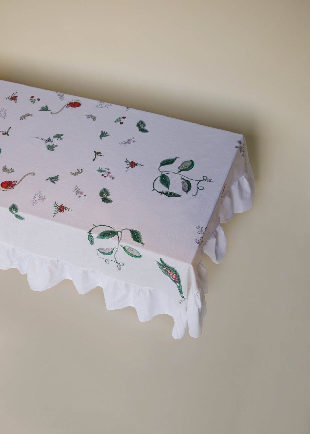 Eat the Seasons Organic Cotton Tablecloth